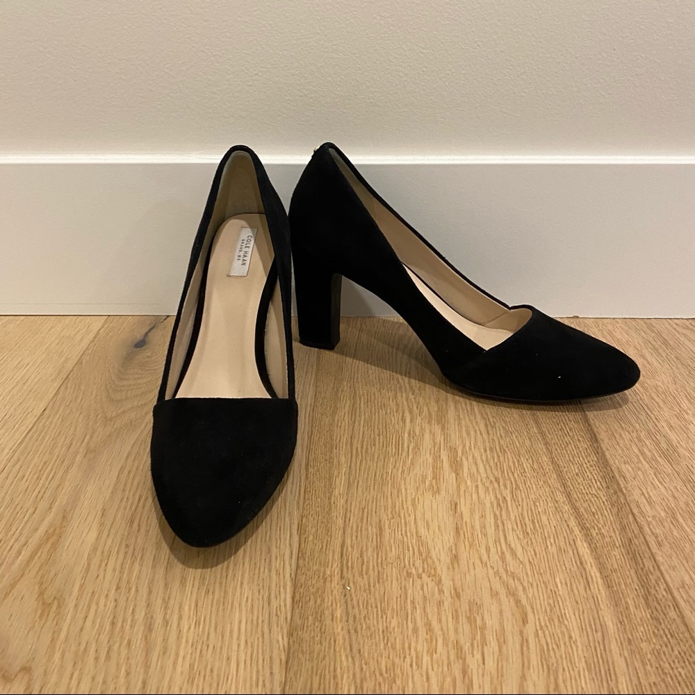 Velvet heels